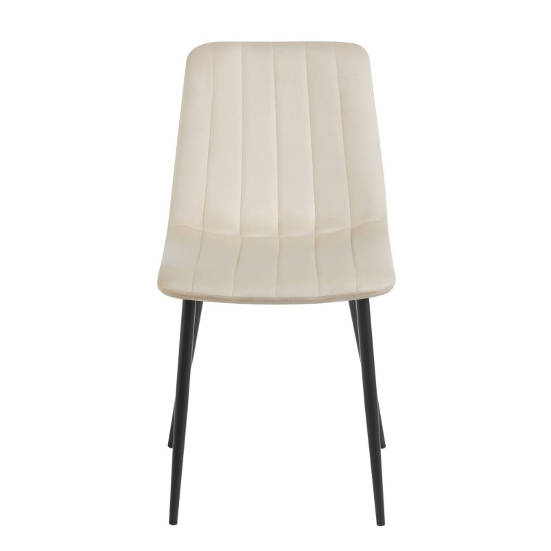 Velvet chair (beige)