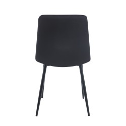 Silla de terciopelo (negra)