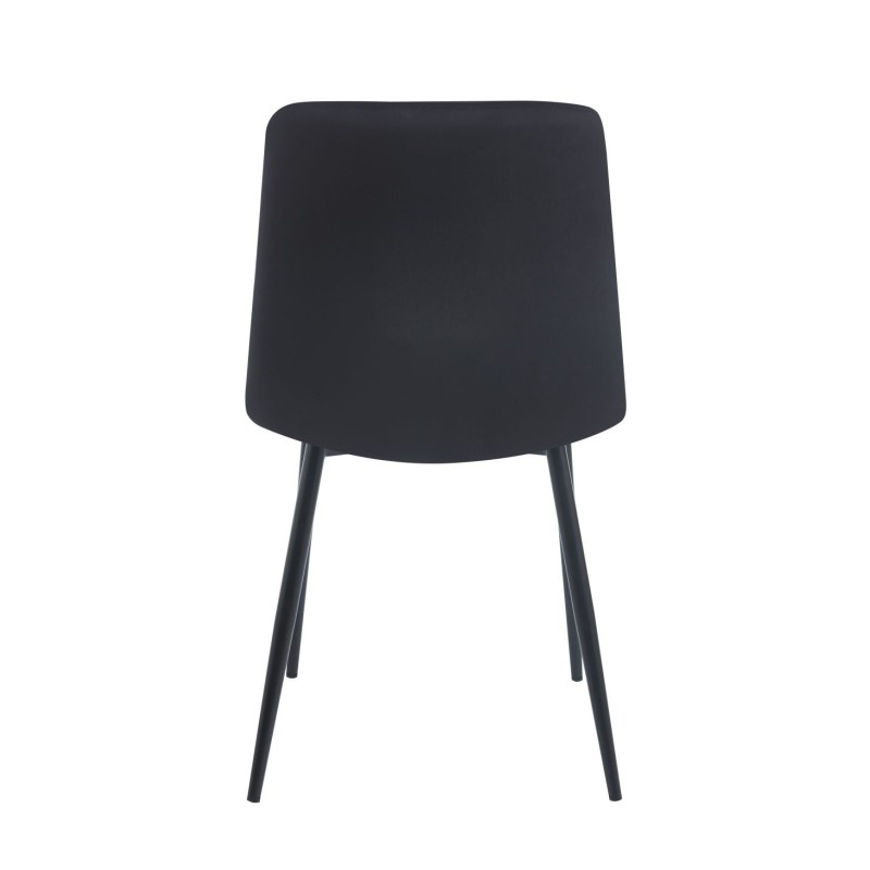 Silla de terciopelo (negra)