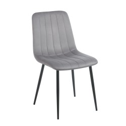 Velvet chair (gray)