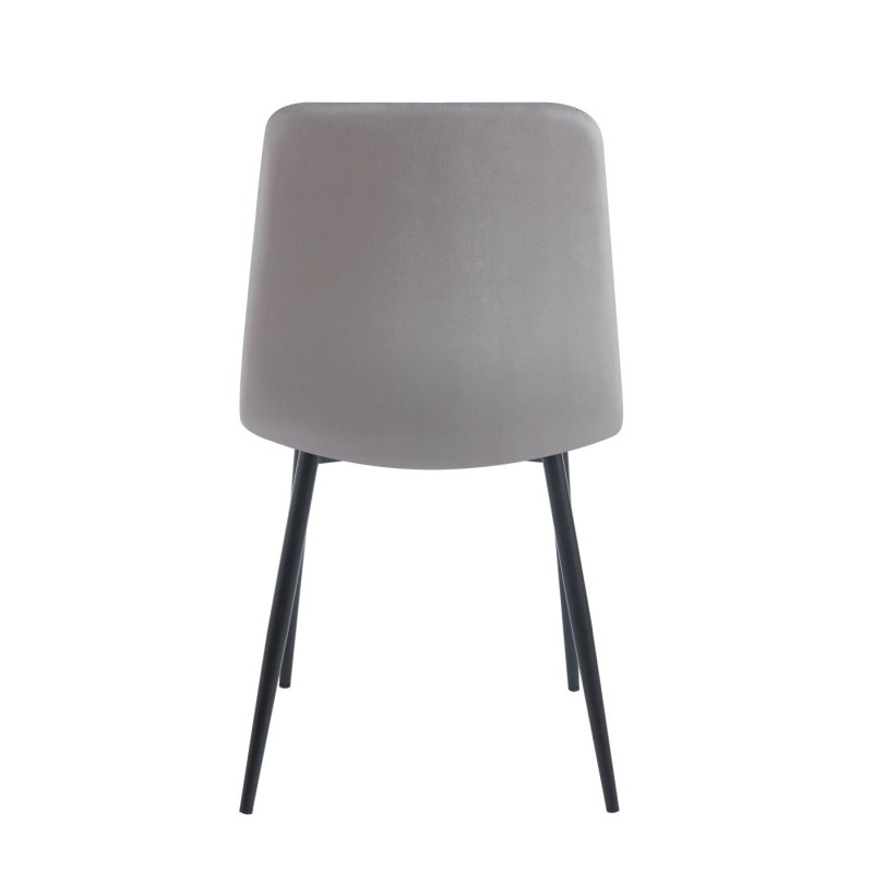 Velvet chair (gray)
