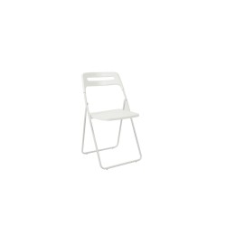 Silla plegable (blanca)