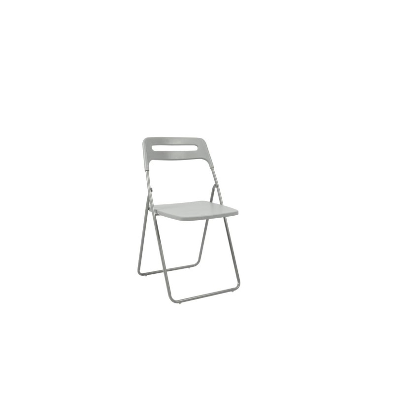 Silla plegable (gris)
