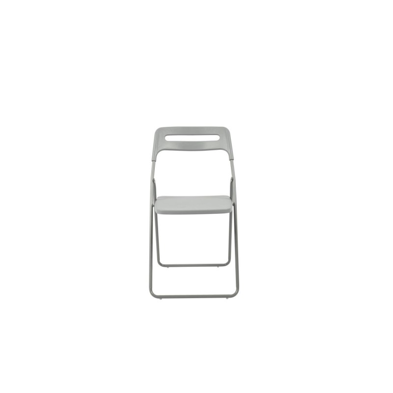 Silla plegable (gris)