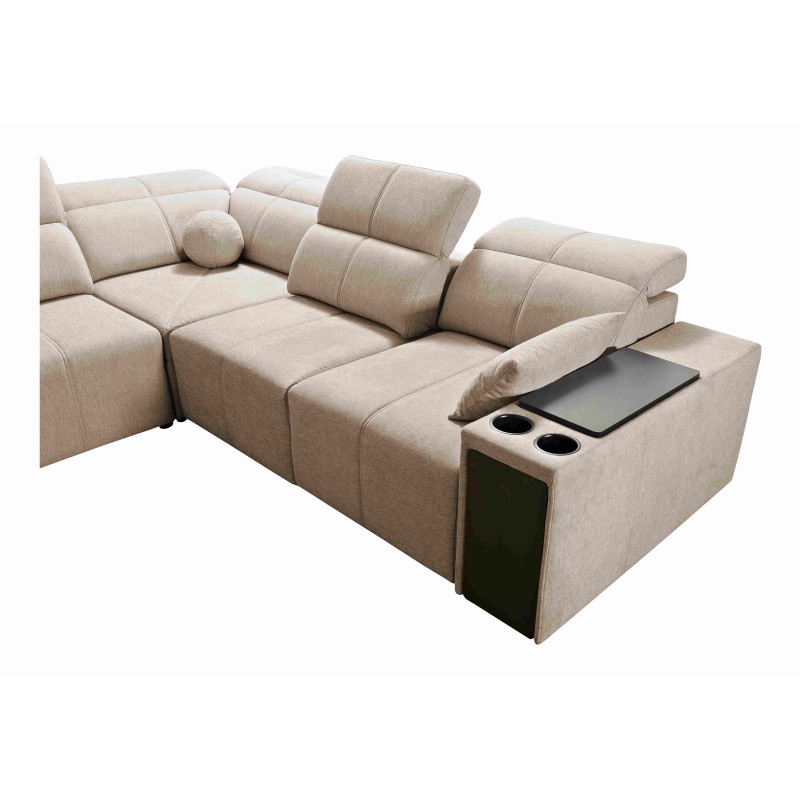 Milano III corner sofa with a sleeping function - elegance and functionality in one!