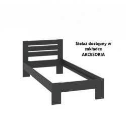 Bett 90x200 (Anthrazit)