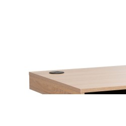 Electric desk (natural oak)