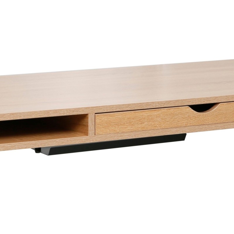 Electric desk (natural oak)