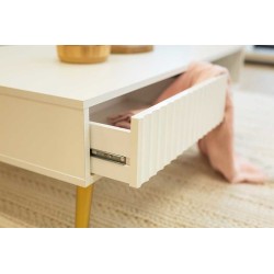 Bench (white/gold legs)