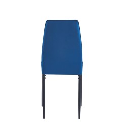 Silla de terciopelo (azul)