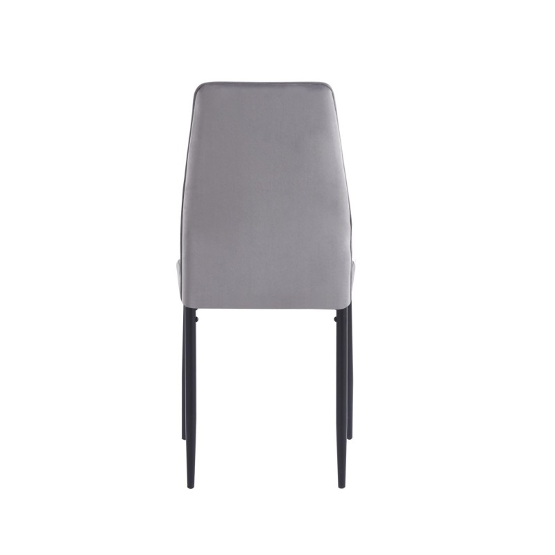 Velvet chair (gray)