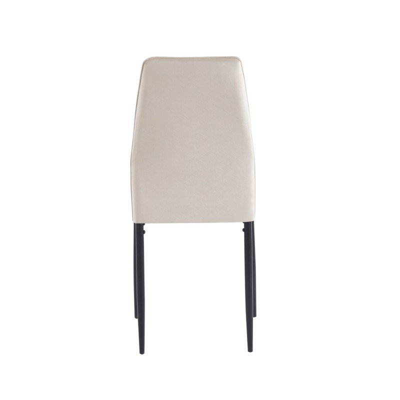 Silla de terciopelo (beige)