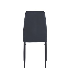 Silla de terciopelo (negra)