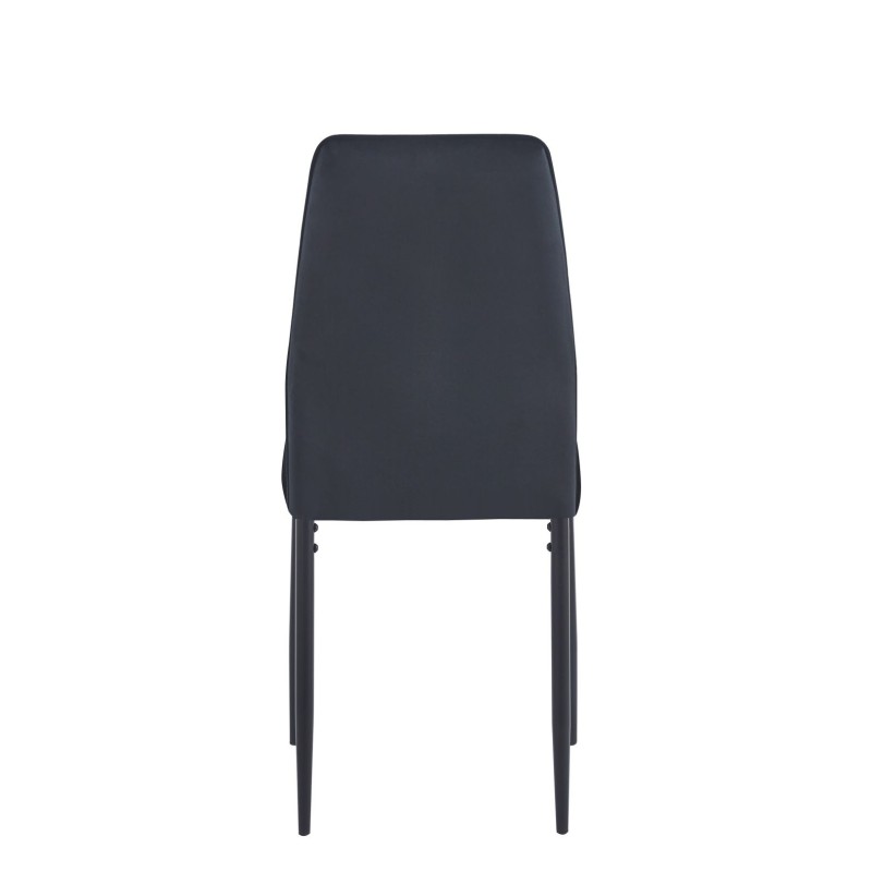 Silla de terciopelo (negra)