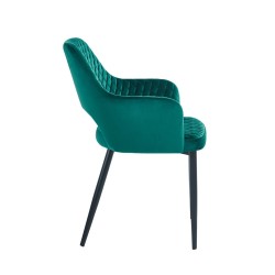Velvet chair (green)