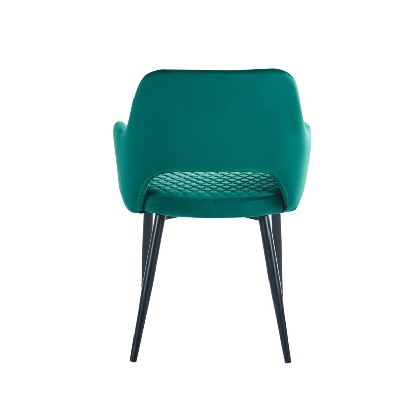 Velvet chair (green)