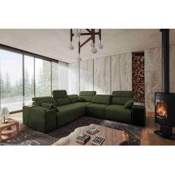 Milano III corner sofa with a sleeping function - elegance and functionality in one!