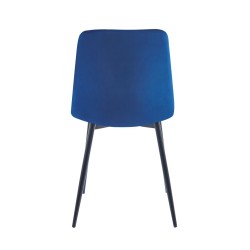 Velvet chair (blue)