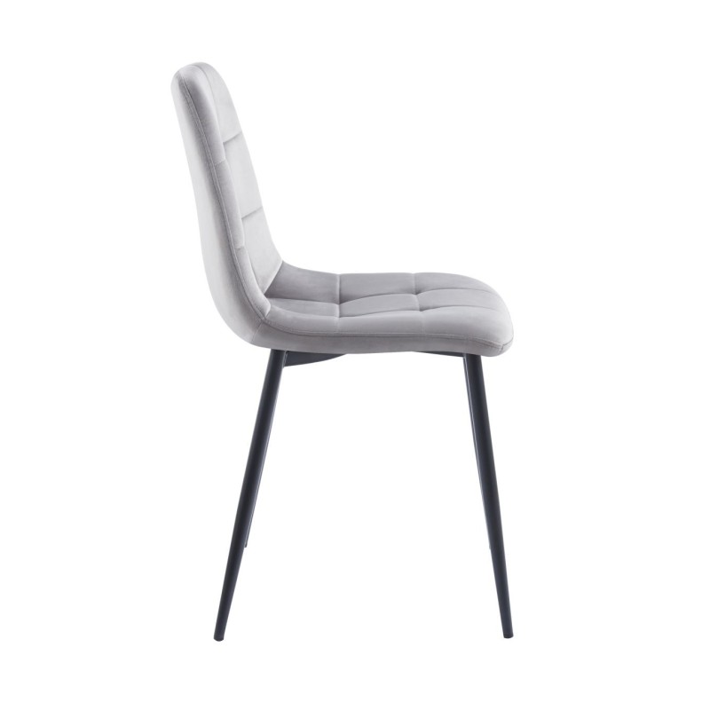 Velvet chair (gray)