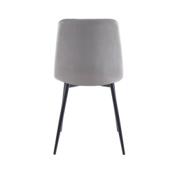 Velvet chair (gray)