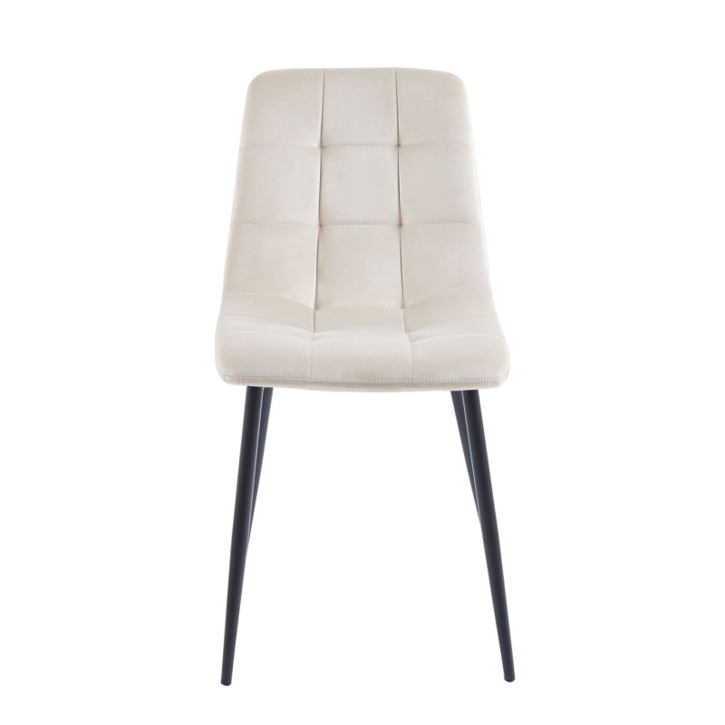 Velvet chair (beige)