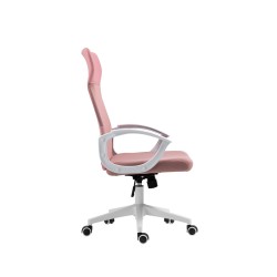 Pink swivel chair