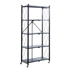 Metallregal R4-FX (5P) (schwarz)