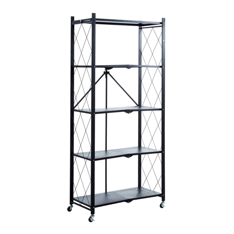 Metallregal R4-FX (5P) (schwarz)