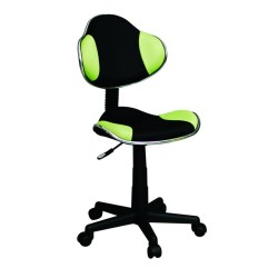(QZY-G2B) Swivel chair (green/black)