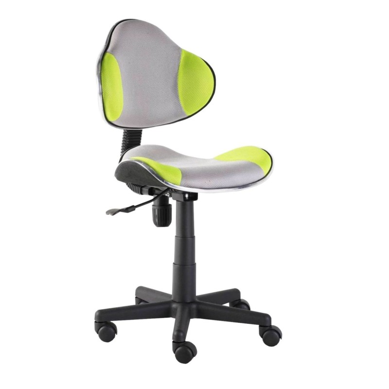(QZY-G2B) Swivel chair (green/gray)