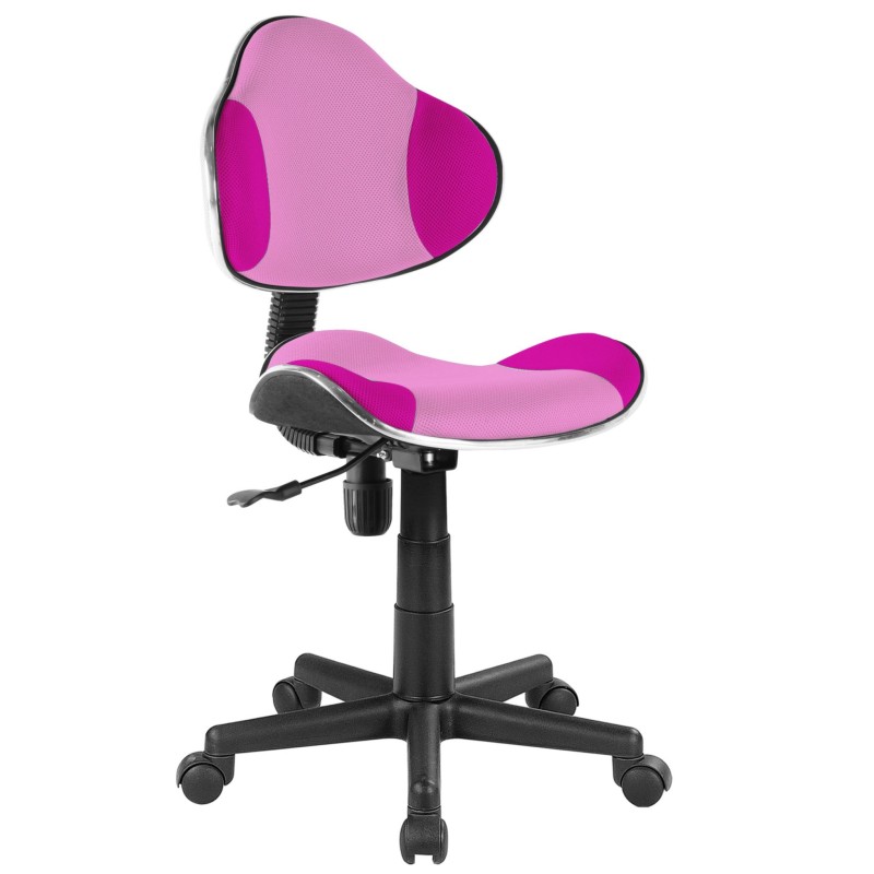 (QZY-G2B) Swivel chair (pink)