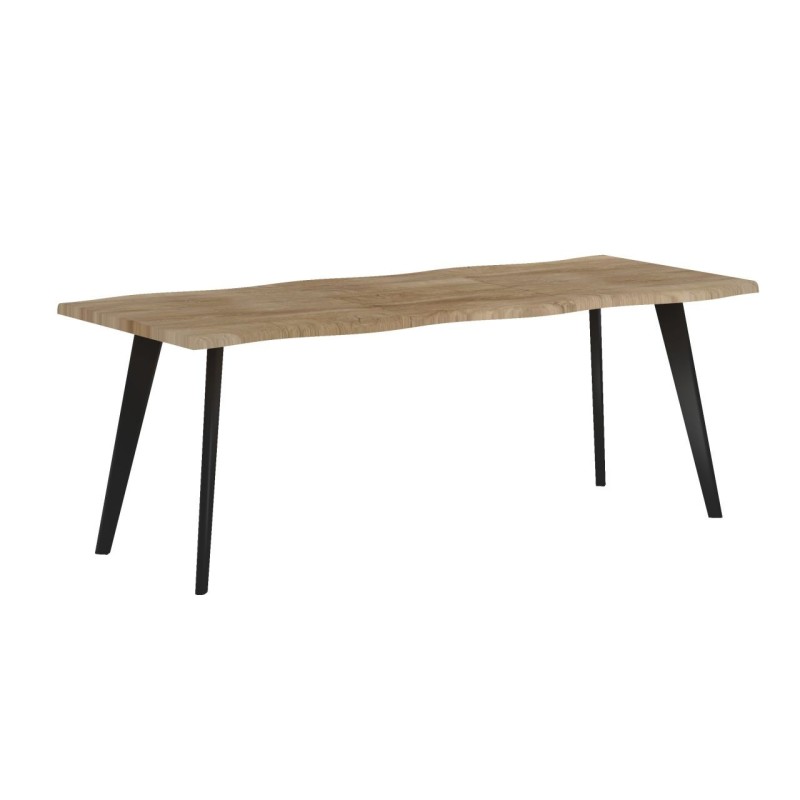 Mesa extensible (roble natural) 89x150(210)