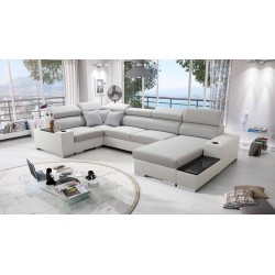 Napoli IV Maxi corner sofa with a sleeping function - luxury and comfort in your living room