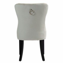 Silla de terciopelo (beige)