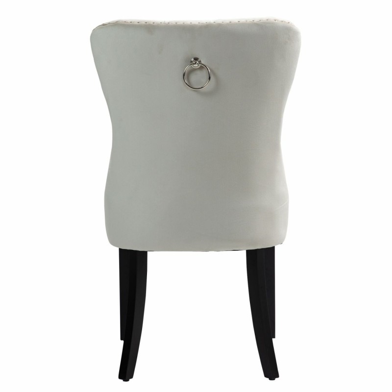 Silla de terciopelo (beige)