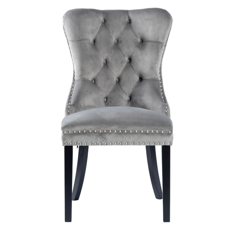 Velvet chair (gray)