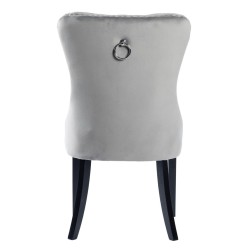 Velvet chair (gray)
