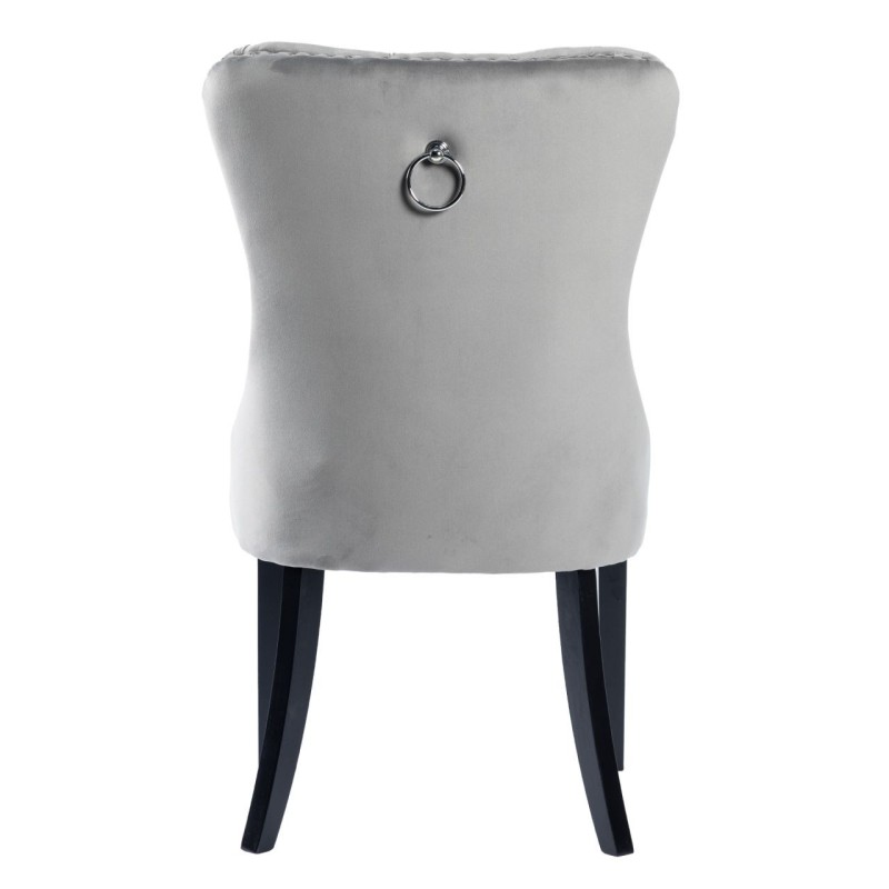 Velvet chair (gray)