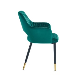 Silla de terciopelo (verde)