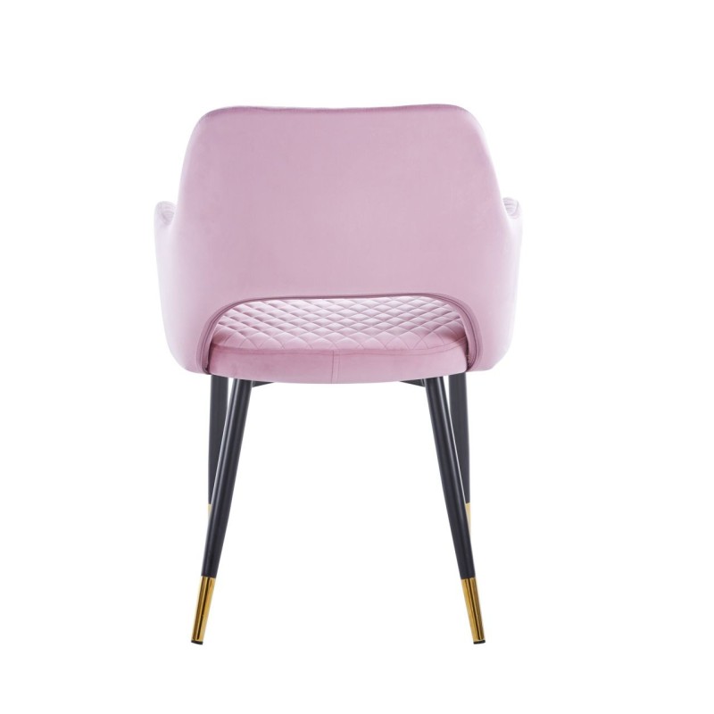 Silla de terciopelo (rosa)