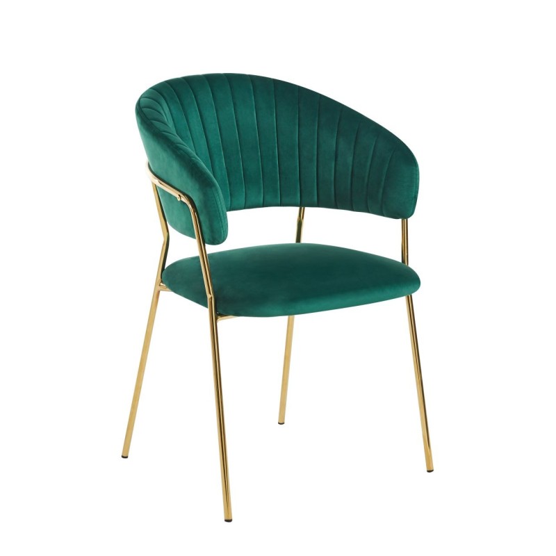 Silla de terciopelo (verde)