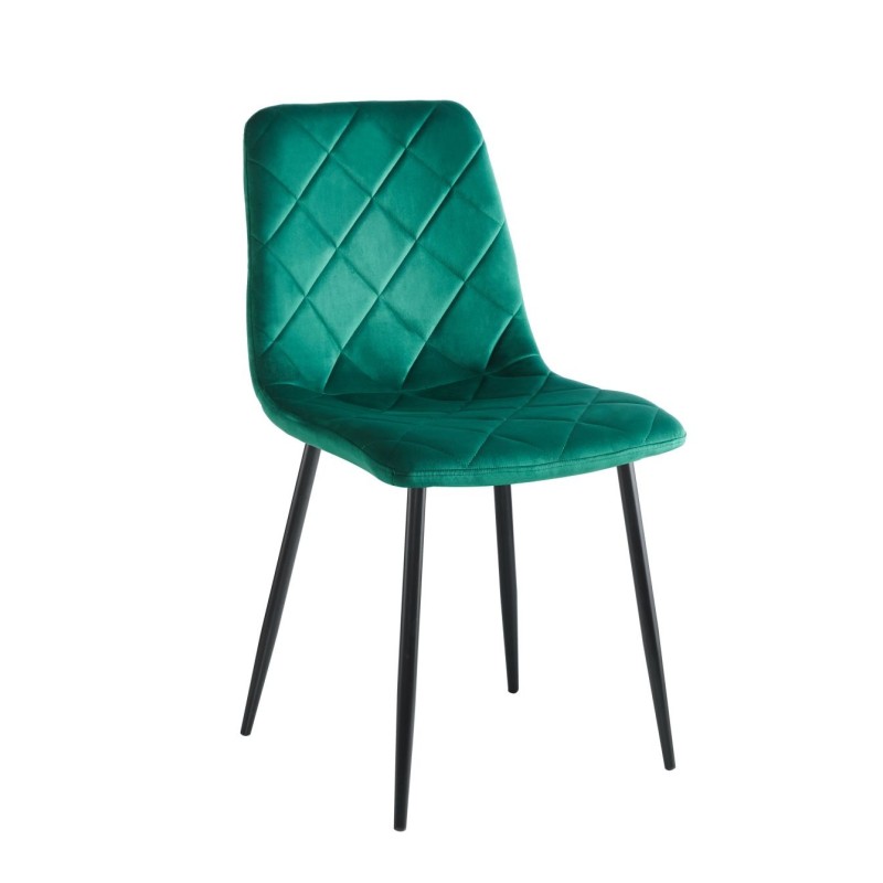 Velvet chair (green)