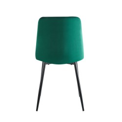Krzesło velvet (zielone)