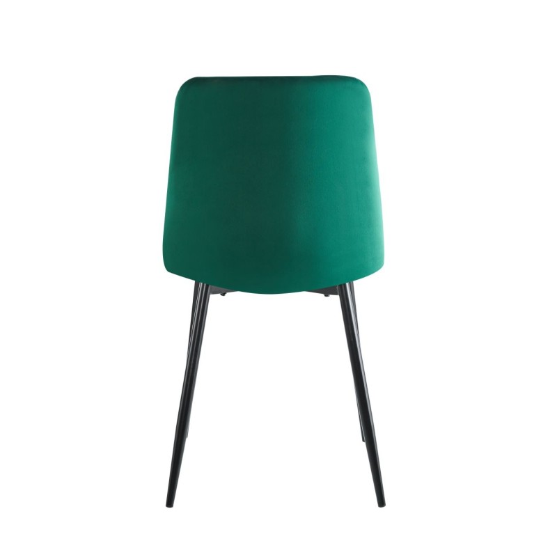 Velvet chair (green)