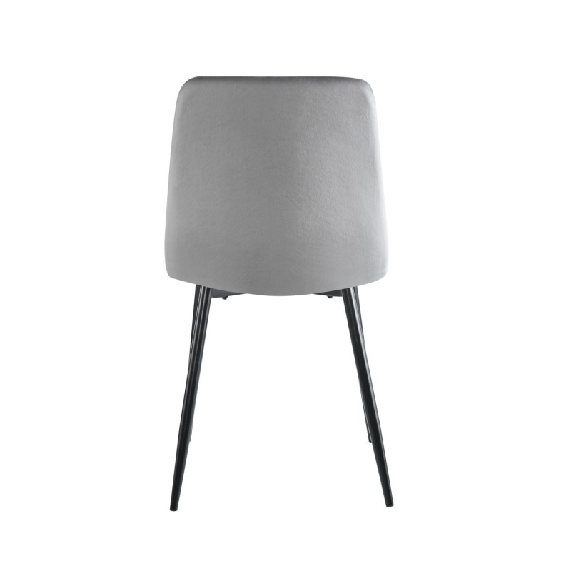 Silla de terciopelo (gris)