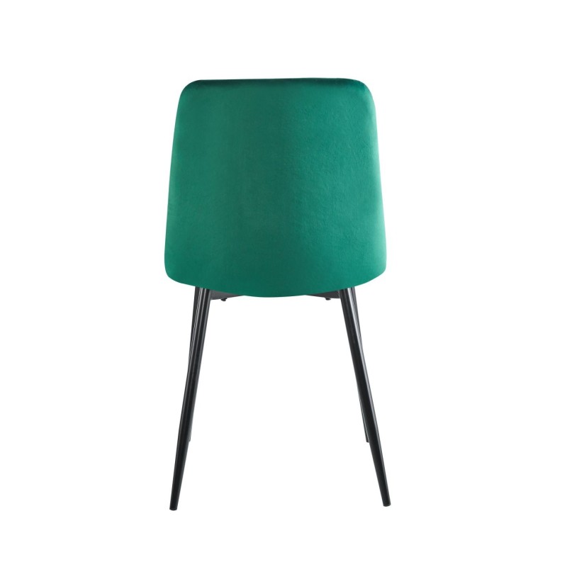 Velvet chair (green)