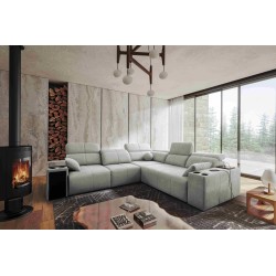 Milano III corner sofa with a sleeping function - elegance and functionality in one!