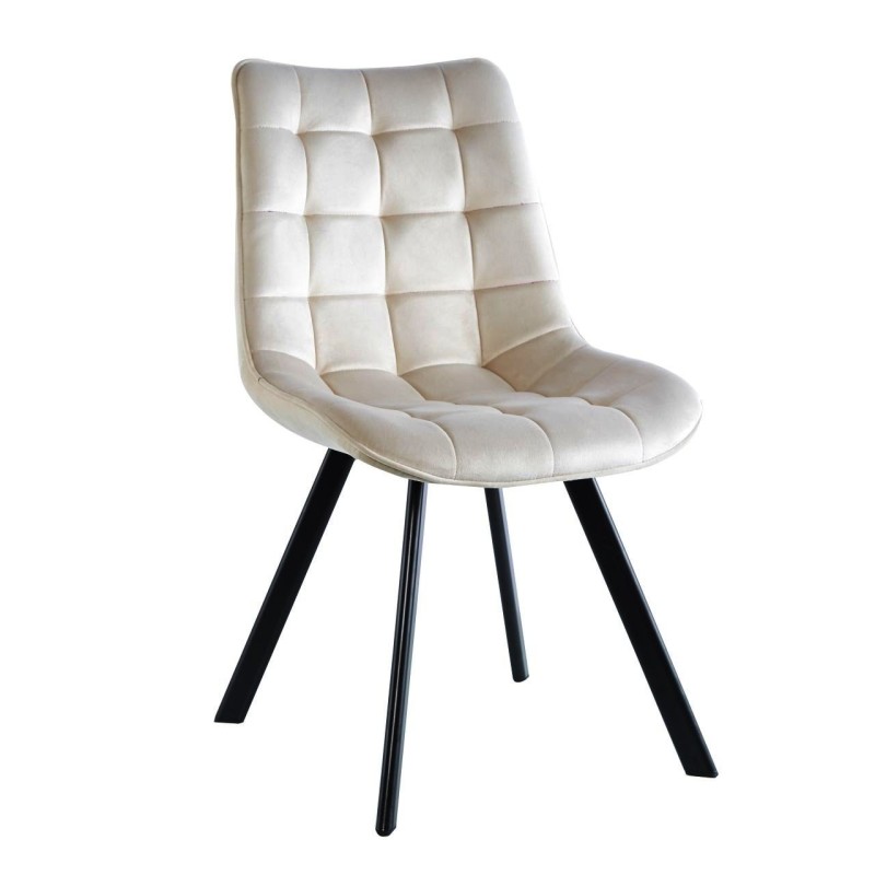 Silla de terciopelo (beige)
