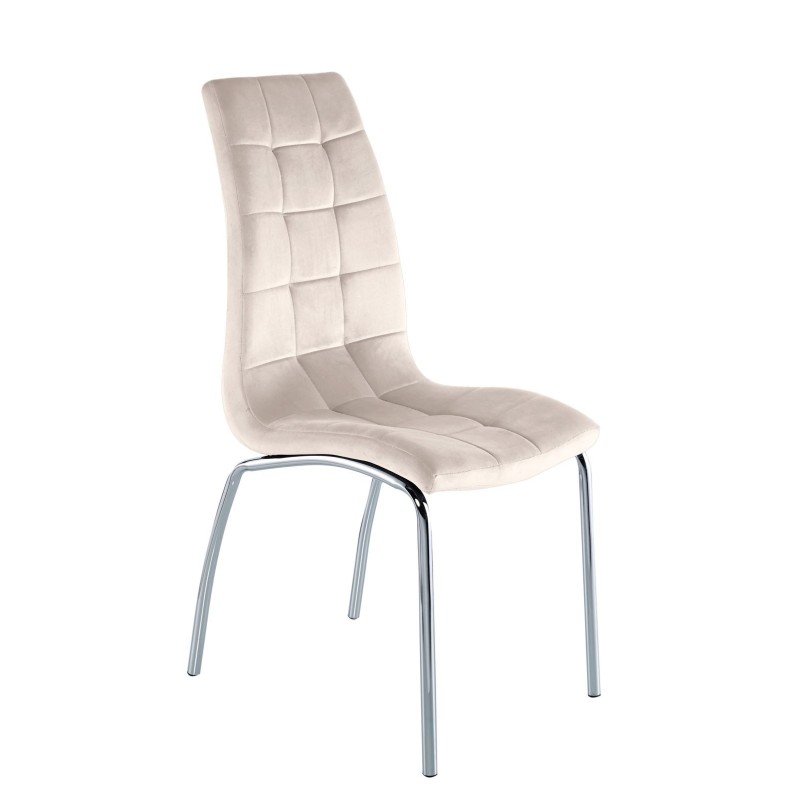 Velvet chair (beige)