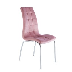 Silla de terciopelo (rosa)